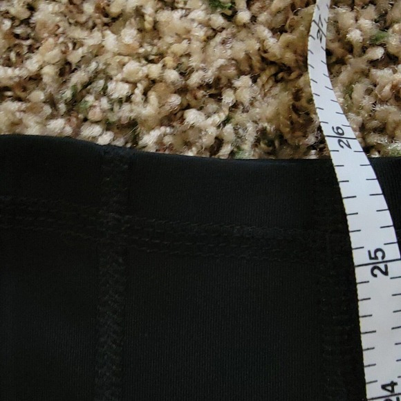 Adidas Aeroready Black White Athletic Stretch Pants 3 Stripes on Sides Size M - Picture 11 of 12